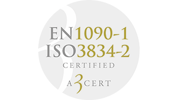 Gjersing's er EN1090-1 ISO3834-2 sertifisert